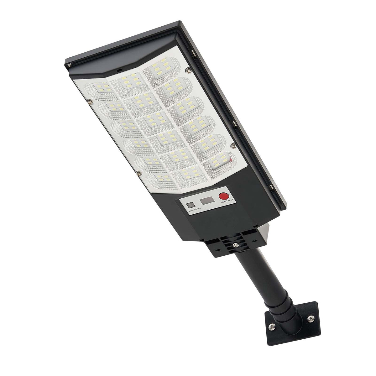 VEVOR saules ielu lampas 4 gab., 500 W, 50 000 lm, LED āra prožektori ar kustības sensoru, krēslas–rītausmas režīms, IP65 ūdensizturība, apgaismojumam pagalmā un piebraucamajā ceļā - ZEMLETES.LV
