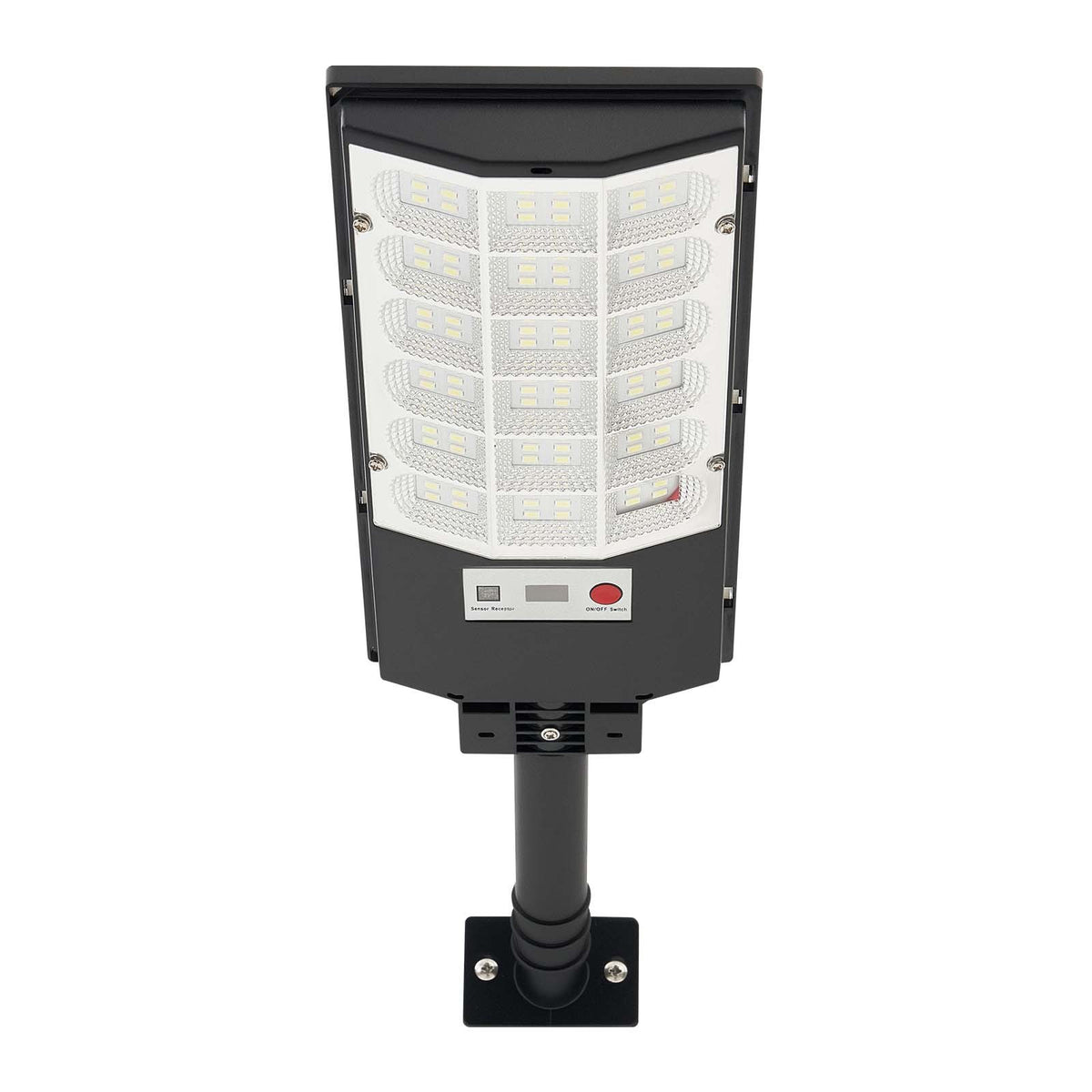 VEVOR saules ielu lampas 4 gab., 500 W, 50 000 lm, LED āra prožektori ar kustības sensoru, krēslas–rītausmas režīms, IP65 ūdensizturība, apgaismojumam pagalmā un piebraucamajā ceļā - ZEMLETES.LV