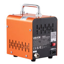 VEVOR automobiļu dūmu noplūdes detektors SD712, DC 12 V, 43 W, 1 PSI / 0,07 bar, 6–8 L/min, iebūvēts gaisa sūknis un plūsmas mērītājs, EVAP un vakuuma sistēmām