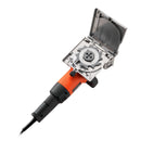 VEVOR lamellu savienotājs (biskvītu frēze), 5,9 A, lamellu savienotāja instrumentu komplekts ar 11 600 apgr./min 760 W motoru, 45° pozicionēšanas iedobe, cietmetāla asmens, koka lamellas, putekļu maiss, regulējams leņķis un dziļums, kokapstrādei