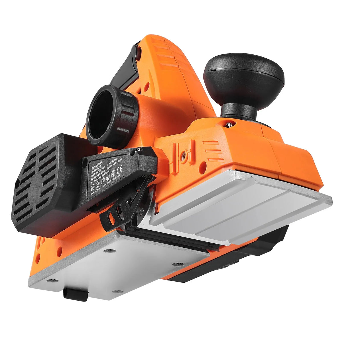 VEVOR Electric Hand Planer 82 mm, 900 W, 14,500 RPM, Adjustable Cutting Depth, 2 Blades