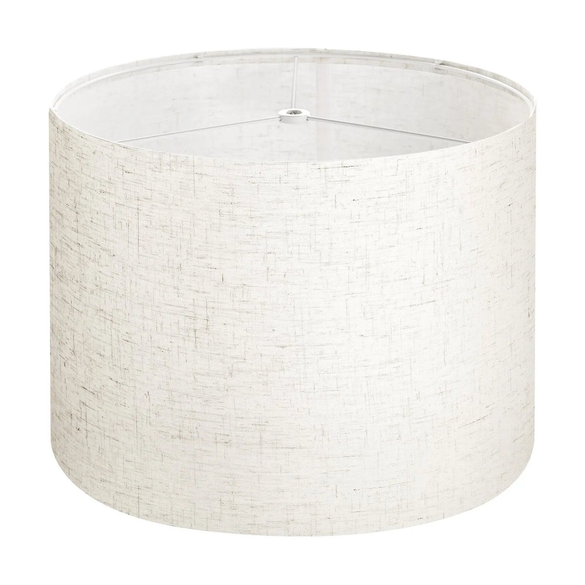 VEVOR cilindrisks lina lampas abažūrs Ø33 cm augša × Ø33 cm apakša × 25 cm augstums, vidēja izmēra abažūrs galda, grīdas un piekaramajām lampām, gaišs lins - ZEMLETES.LV