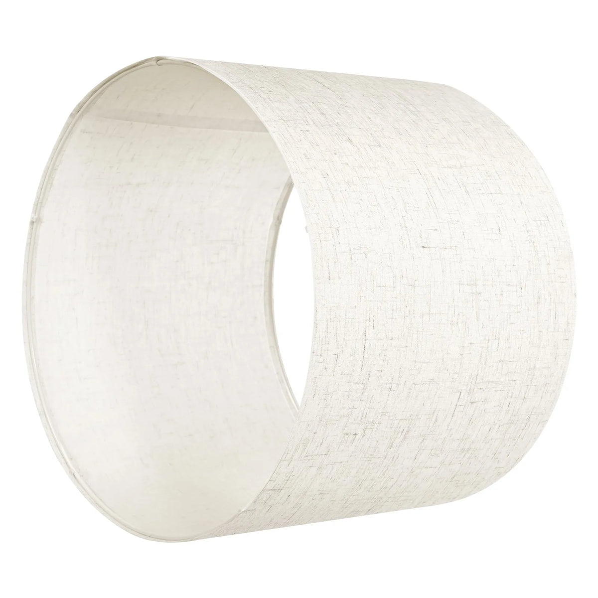 VEVOR cilindrisks lina lampas abažūrs 2 gab., Ø41 cm augša × Ø41 cm apakša × 30 cm augstums, liela izmēra abažūrs ar turētāju galda, grīdas un piekaramajām lampām, gaišs lins - ZEMLETES.LV