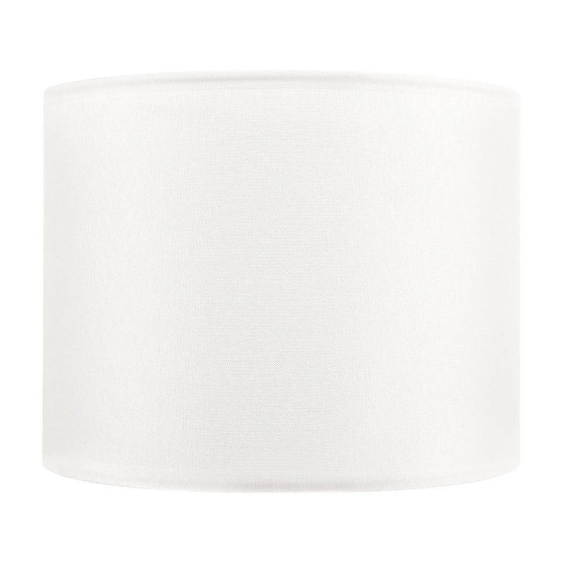 VEVOR cilindrisks lampas abažūrs 2 gab., Ø41 cm augša × Ø41 cm apakša × 30 cm augstums, liela izmēra abažūrs ar turētāju galda, grīdas un piekaramajām lampām, balts - ZEMLETES.LV