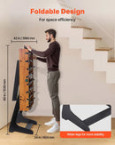 VEVOR salokāms galda futbols 106 cm, standarta izmēra iekštelpu galda futbola galds mājai, ģimenei un spēļu istabai, izturīgs komplekts ar 2 bumbiņām