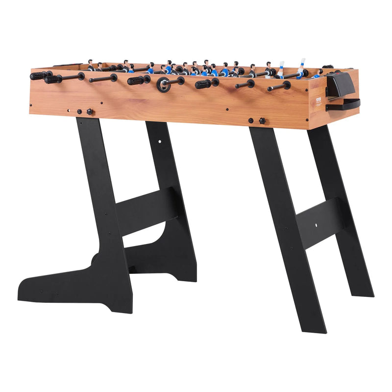 VEVOR salokāms galda futbols 106 cm, standarta izmēra iekštelpu galda futbola galds mājai, ģimenei un spēļu istabai, izturīgs komplekts ar 2 bumbiņām