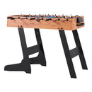 VEVOR salokāms galda futbols 106 cm, standarta izmēra iekštelpu galda futbola galds mājai, ģimenei un spēļu istabai, izturīgs komplekts ar 2 bumbiņām