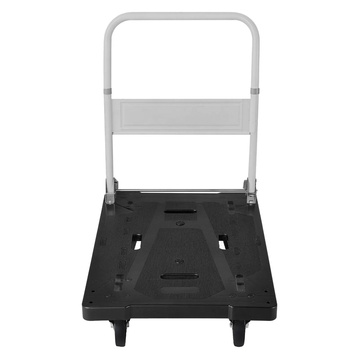 VEVOR salokāmi platformas ratiņi, kravnesība 299,37 kg, ar grozāmiem riteņiem un salokāmu rokturi, kompakta uzglabāšana, 895 × 595 × 850 mm - ZEMLETES.LV