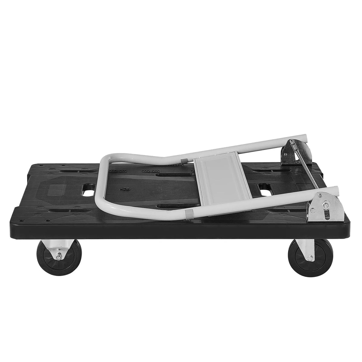 VEVOR salokāmi platformas ratiņi, kravnesība 299,37 kg, ar grozāmiem riteņiem un salokāmu rokturi, kompakta uzglabāšana, 895 × 595 × 850 mm - ZEMLETES.LV