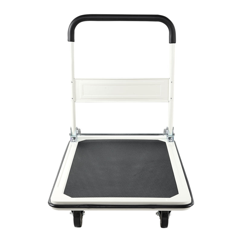 VEVOR salokāmi platformas ratiņi, kravnesība 299,37 kg, ar grozāmiem riteņiem un salokāmu rokturi, kompakta uzglabāšana, 900 × 870 × 610 mm - ZEMLETES.LV
