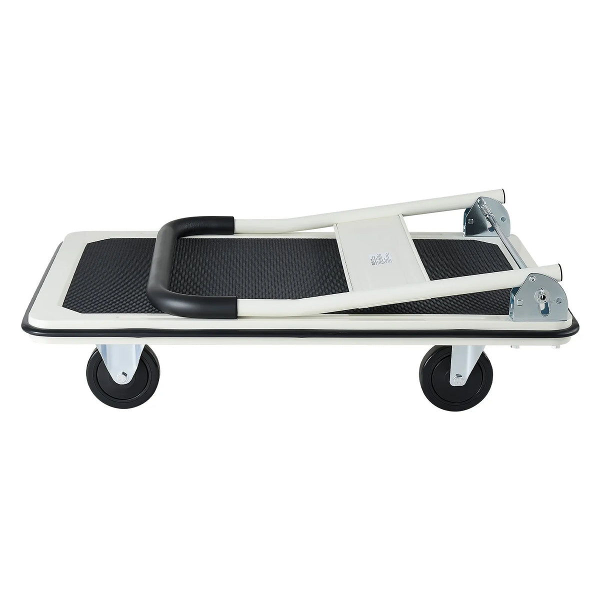 VEVOR salokāmi platformas ratiņi, kravnesība 299,37 kg, ar grozāmiem riteņiem un salokāmu rokturi, kompakta uzglabāšana, 900 × 870 × 610 mm - ZEMLETES.LV