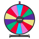 VEVOR Laimes rats 610 mm ar statīvu, 14 sektori, 6 krāsas, dzēšama virsma un 2 marķieri, galda vai grīdas lietošanai, piemērots ballītēm, izstādēm un pasākumiem