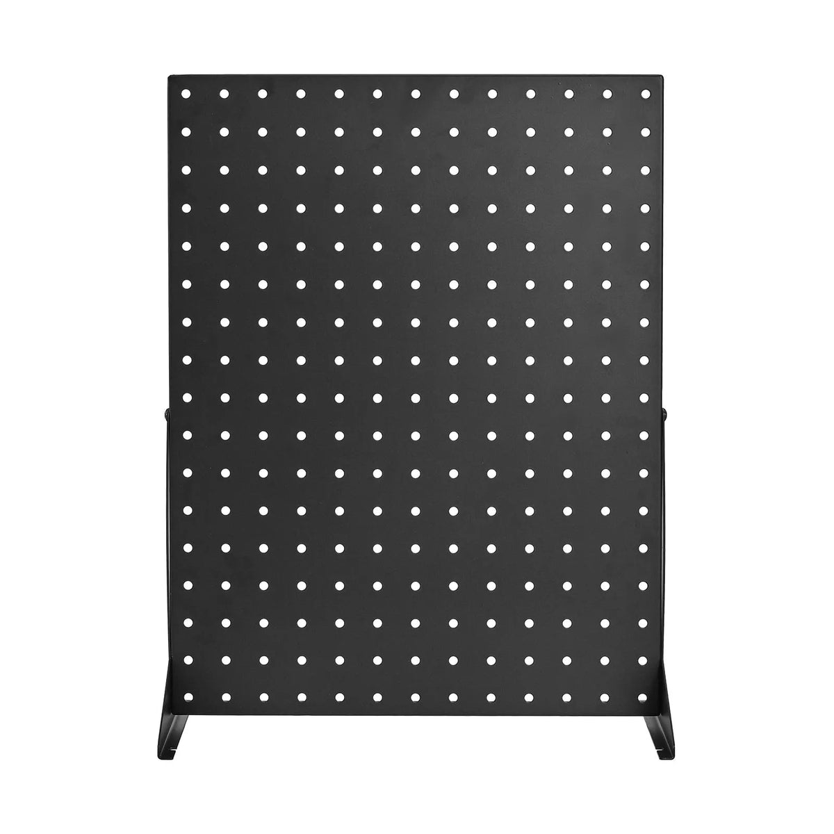 VEVORi lauale paigaldatavate perforeeritud näidistestide komplekt, 4 tk, 440 × 330 mm metallist perforeeritud paneelid, suure kandevõimega külmvaltsitud terasest toodete, aksessuaaride ja tarvikute hoidjad, jaemüügikohad ja juveeltoodete kauplused, mustad