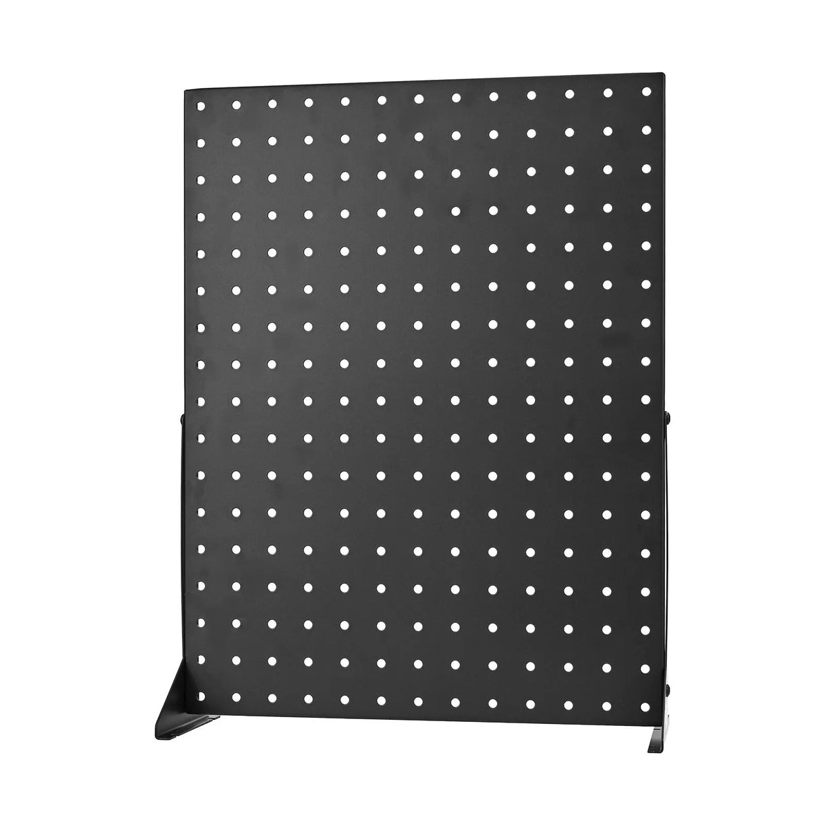 VEVORi lauale paigaldatavate perforeeritud näidistestide komplekt, 4 tk, 440 × 330 mm metallist perforeeritud paneelid, suure kandevõimega külmvaltsitud terasest toodete, aksessuaaride ja tarvikute hoidjad, jaemüügikohad ja juveeltoodete kauplused, mustad