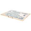 VEVOR 1500 detaļu rotējošs puzles dēlis ar 5 atvilktnēm un pārsegu, 86 x 63 cm pārnēsājams koka galds, puzļu organizators pieaugušajiem, uzglabāšanas sistēma, dzimšanas dienas dāvana mammai - ZEMLETES.LV