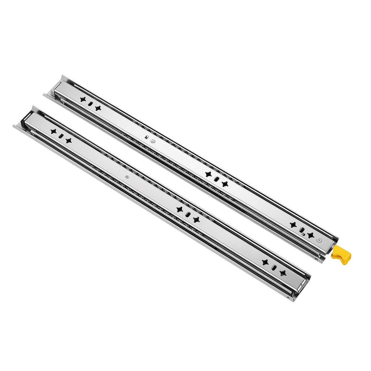 VEVOR 55 cm smagās slodzes atvilktņu sliedes ar slēdzeni un 113,4 kg kravnesību