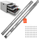 VEVOR 85 cm smagās slodzes atvilktņu sliedes ar 120,2 kg kravnesību