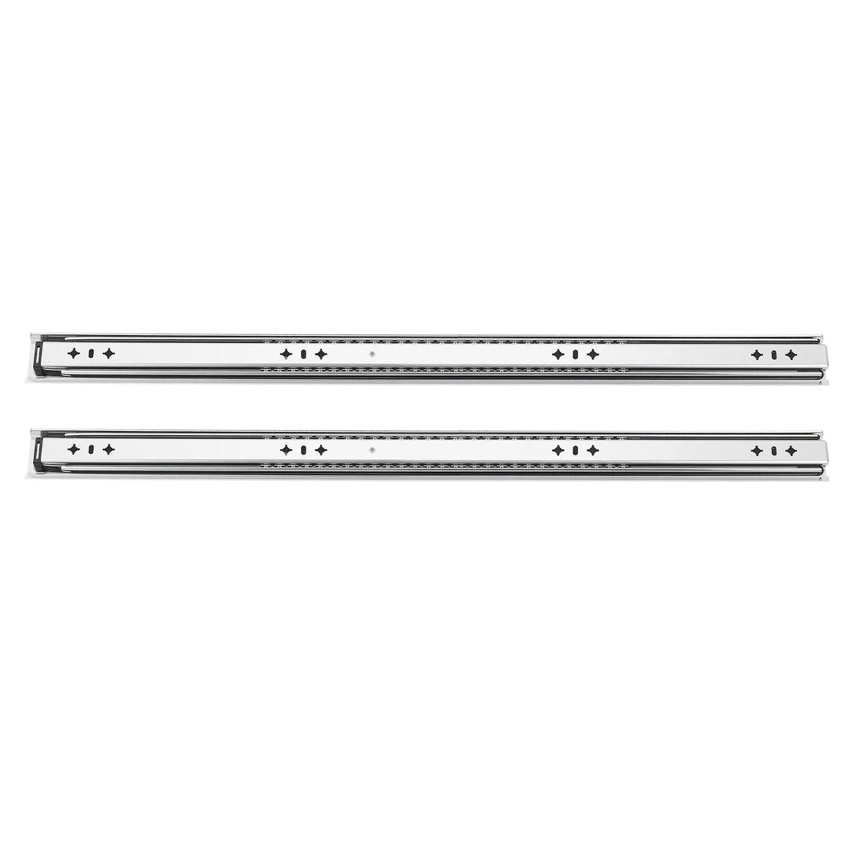 VEVOR 85 cm smagās slodzes atvilktņu sliedes ar 120,2 kg kravnesību