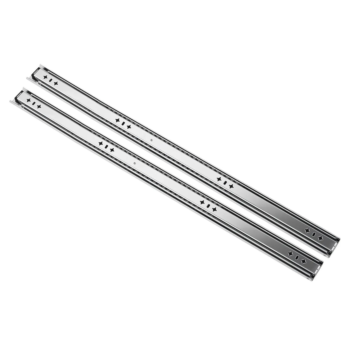 VEVOR 85 cm smagās slodzes atvilktņu sliedes ar 120,2 kg kravnesību