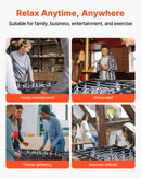 VEVOR galda futbola galds 121 cm, standarta izmēra iekštelpu galda futbola galds mājai, ģimenei un spēļu istabai, izturīgs komplekts ar 2 bumbiņām, rezultātu skaitītāju un 2 krūžu turētājiem