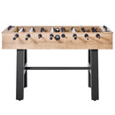 VEVOR galda futbola galds 140 cm, standarta izmēra iekštelpu galda futbola galds mājai, ģimenei un spēļu istabai, izturīgs komplekts ar 4 bumbiņām, rezultātu skaitītāju un 2 krūžu turētājiem