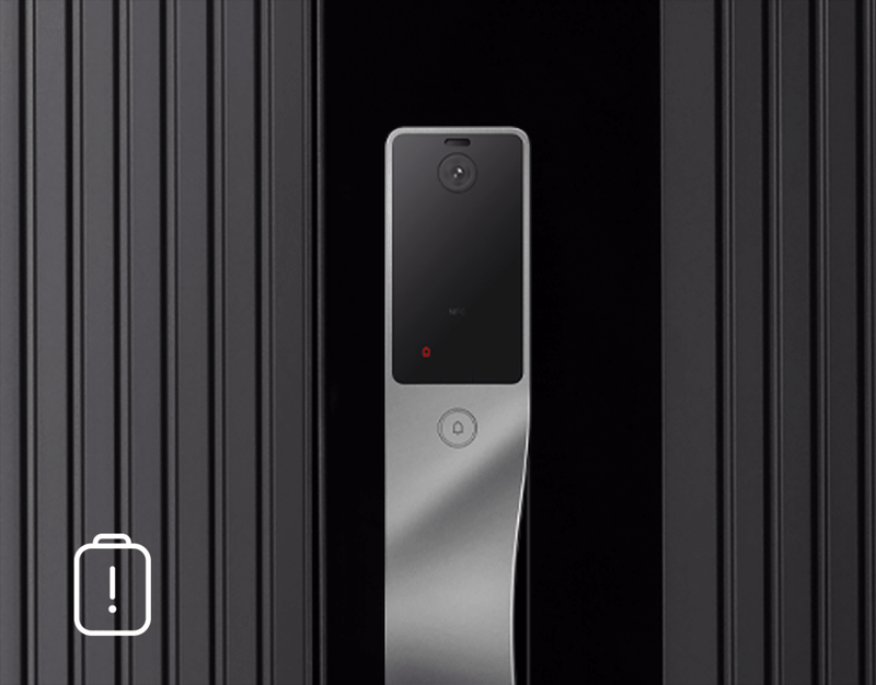 Lockin Gudrā Slēdzene V5 MAX ar plaukstas vēnu atpazīšanas tehnoloģiju, videokameru, ekrānu. CES Inovāciju balva, stradā ar Mi Home lietotni.