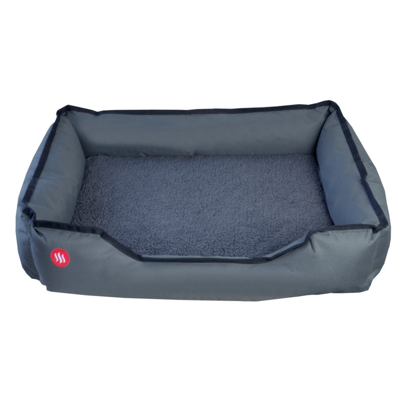 Heated pet bed M (600x400x120mm) or L (800x600x150) in size, connecting to a source of electricity