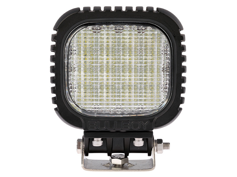 LED darba lukturis 16 x 5W (80W) Osram LED diodes, 3,49 A, 13,7 V, HD kronšteins, augstums ar kronšteinu 158 mm