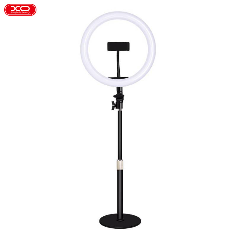 LED selfija riņķis ar stiprinājumu viedtālrunim,10 collas liels,balta gaisma