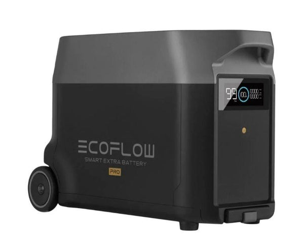 Papildus akumulators priekš EcoFlow DELTA PRO akumulatora ietilpība 3600Wh. Kopējo akumulatoru ietilpību var palielināt līdz 10800Wh (1xEcoFlow Delta PRO+ 2x Extra akumulatori)