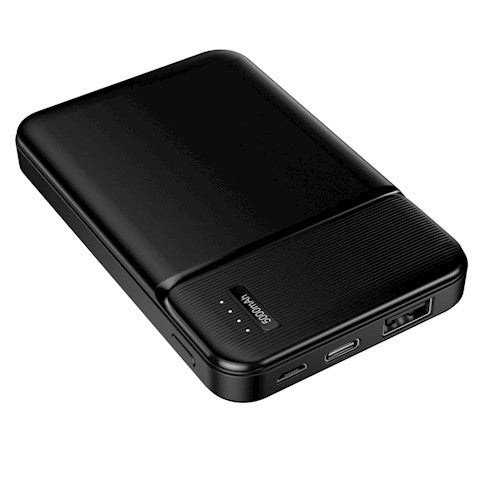 Maxlife portatīvais akumulators MXPB-01 5000mAh melnā krāsā