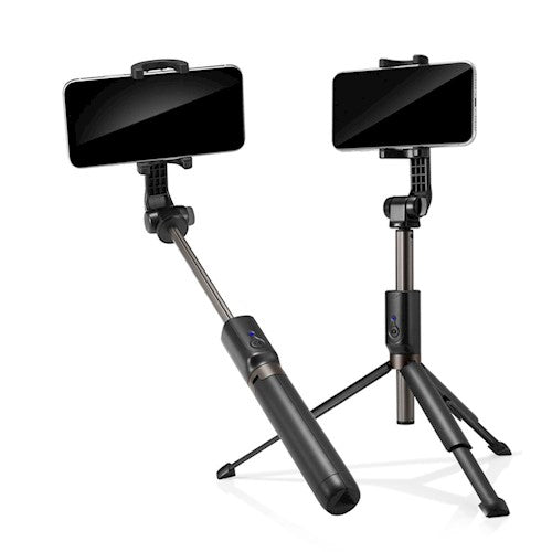 Screening smart device stand/Selfie Stick 2 in Wayne. Complete remotely remote shooting up to 10m. Length up to 89cm. Recharge with micro USB wires up to 20 hours.