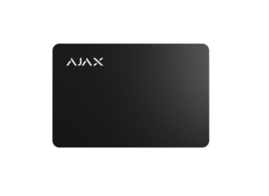 AJAX Piekļuves karte Pass melnā krāsā, priekš Keypad plus
