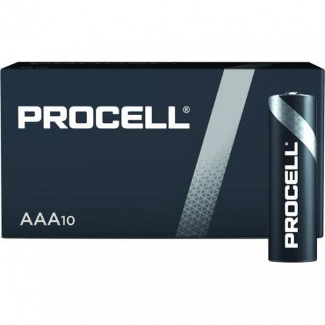 Battery for AAA industrial purposes 10pcs, MN2400 Industrial AA5 (LR03) (131200), Procell by Duracell