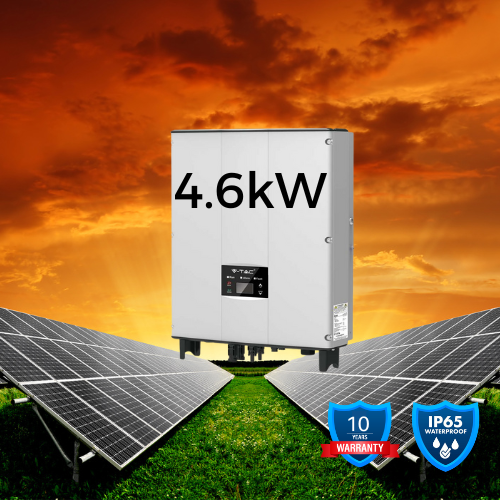 4.6 kW single -phase network inverter. "Distribution Network" verified, available for selection. A ten -year warranty. Ip66