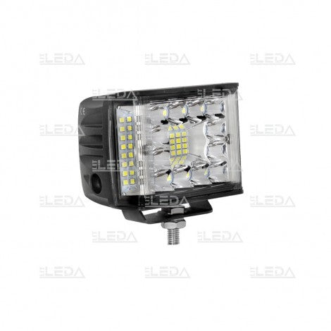 LED darba lukturis16W(1710Lm), 10-30V, ūdensdrošības pakāpe IP67, auksti balta gaisma 6000K, melna.