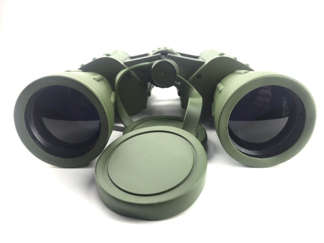 Binocular green, 10-50m.