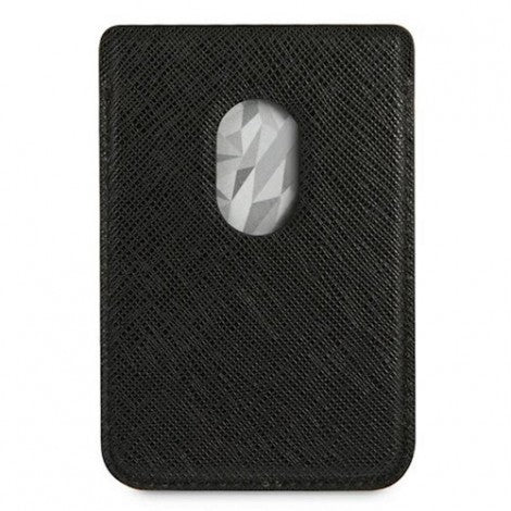 Magnetic Apple (Magsafe) card wallet. Designed for iPhone 12 and younger models. Black, Karl Lagerfeld