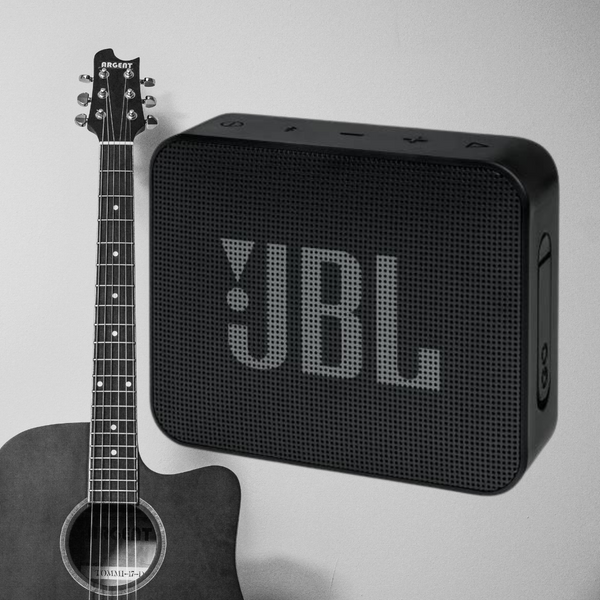 JBL Go Essential 3W Bluetooth Loudspeaker, 180 Hz -20,000 Hz, 80 DB, USB, 8x3x7cm, IPX7, Black