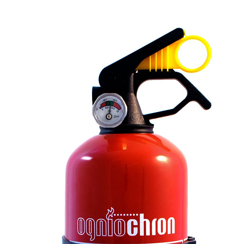 Fire extinguisher PA-1 with Holder (Ogniochron S.A.) 8A 34B/C