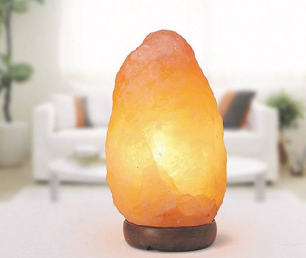 Himalayan salt lamp complete with bulb, plug and switch, intended 220V Weight: 1-2kg
