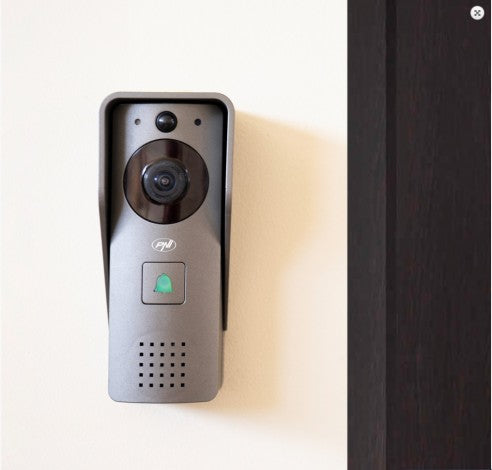 Viedais durvju zvans/video domofons ļaus sazināties (video un audio), kā arī nosūtīs paziņojumus uz Jūsu viedierīci izmantojot "Tuya Smart" aplikāciju.