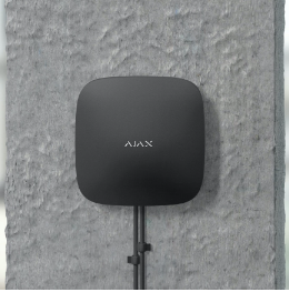 AJAX Drošības Centrāle Hub 2 (4G) ar detektoru uzraudzības funkciju, trauksmes signālu sūtīšanu un foto verifikācijas detektoru pieslēgšanu Melnā vai Baltā krāsā